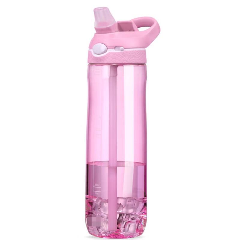 Tri-polar TP3649 Portable Outdoor Sports Straw Bottle 750ML