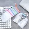 Colored Ribbon Foaming Soap Bag - Handmade Soap Net for Facial Cleanser