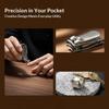 Stainless Steel Mini Nail Cutter Foldable Design Toenail Trimmer Fingernail Clippers  Home Use