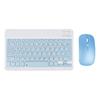Klavye Mouse 78 Keys Portable Wireless Mini Bluetooth Keyboard and Mouse Combo for iPad MatePad Tablet