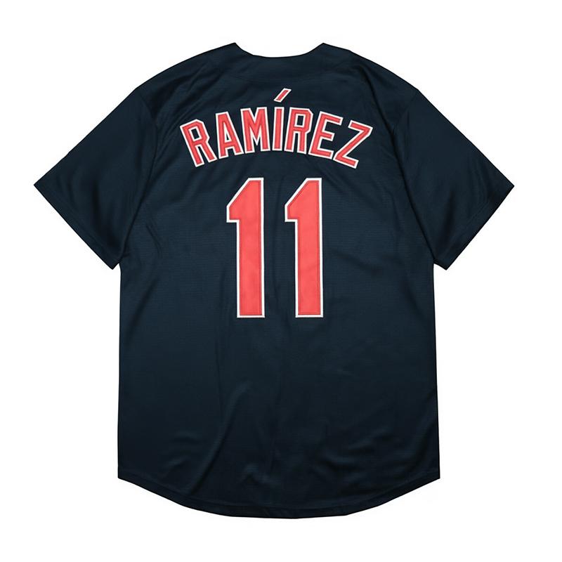 Men's VintageStyle StitchedBaseball Jerseys 7 Kenny Lofton 9 Carlos Baerga 19 Bob Feller 24 Andrew Miller 29 Travis Fryman S-3XL
