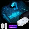 Touch Switch Car LED Touch Light Mini Size Rechargeable Interior Inspection Lamp Portable Car Roof Trunk 6 LED Beam 120mA