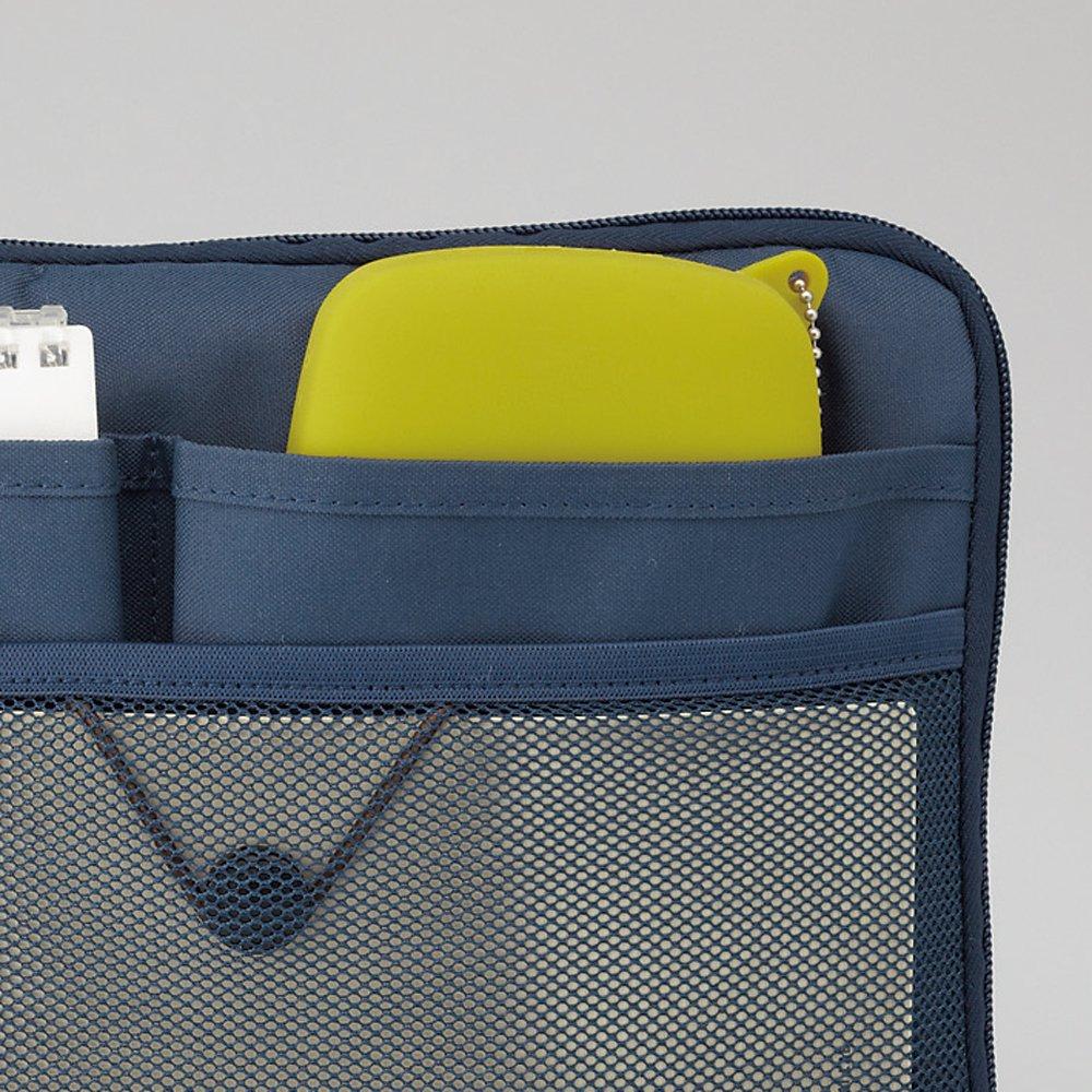 LIHIT LAB Slit Pouch Yellow L, Green, A7691-6