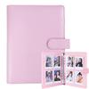 Fichário de Álbum de Photocard Kpop A5 Reutilizável 25 Peças | Organizador de Armazenamento de Cartões de Ídolos de Folhas Soltas | Livro Porta-Cartões de Fotos Colecionáveis