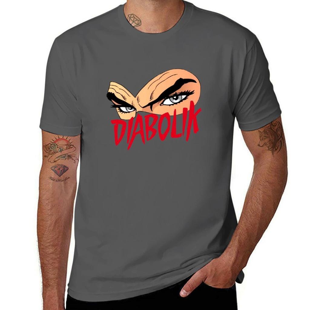 Diabolik Logo Tshirt Comfortable Daily Wear Tee
