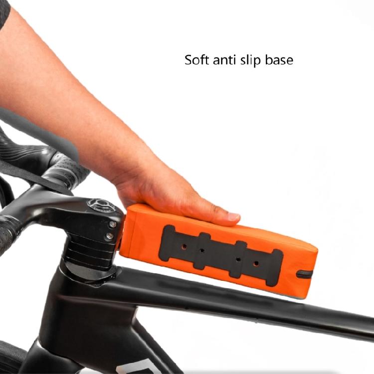 Water Resistant Bicycles Crossbars Bag 3D Stable Housing Flexible Attachments for Outdoor Cycling Enthusiasts
