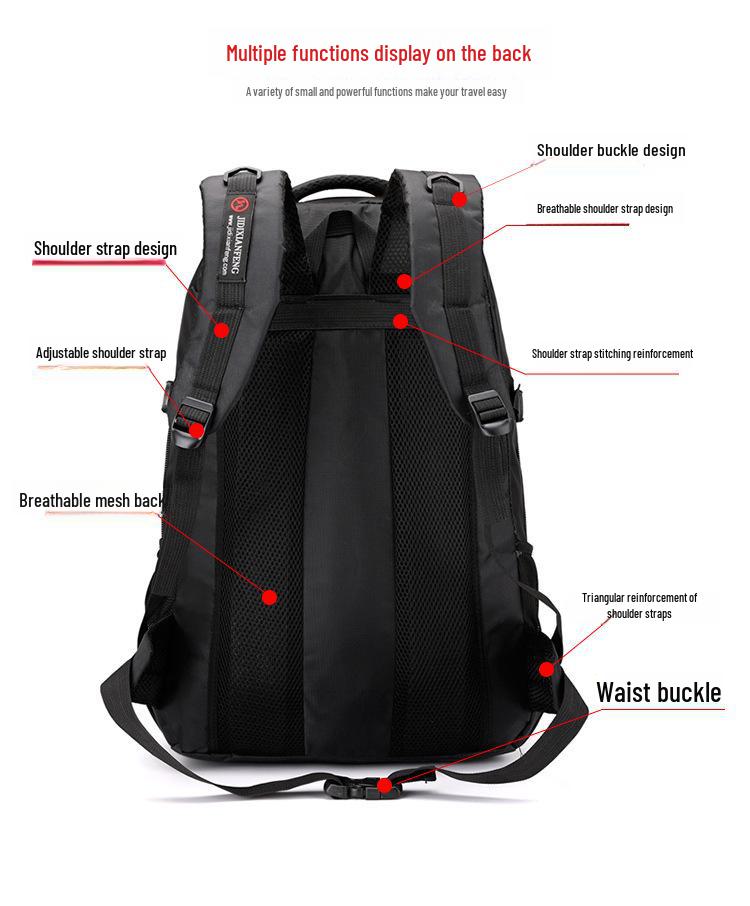 Unisexový kórejský cestovný batoh: Outdoor, Šport, Voľný čas & Horolezectvo