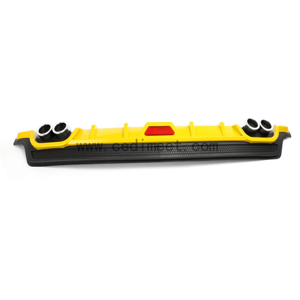 Universal Rear Lip Bumper Accessory for 14-18 Corolla - Modified Car Part