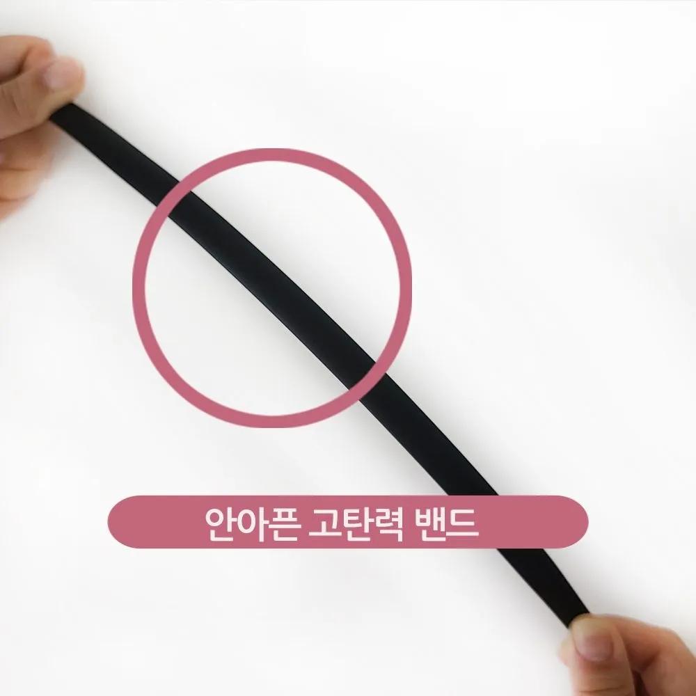Painless Plastic Basic Thin Headband Face Wash Exercise Men Women ODPM12