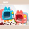 Cute Cartoon Tv Pet House Hamster Nest Squirre Parrot Guinea Pig Small Animal Warm Soft Hiding House Animal Nest Pet Supplies