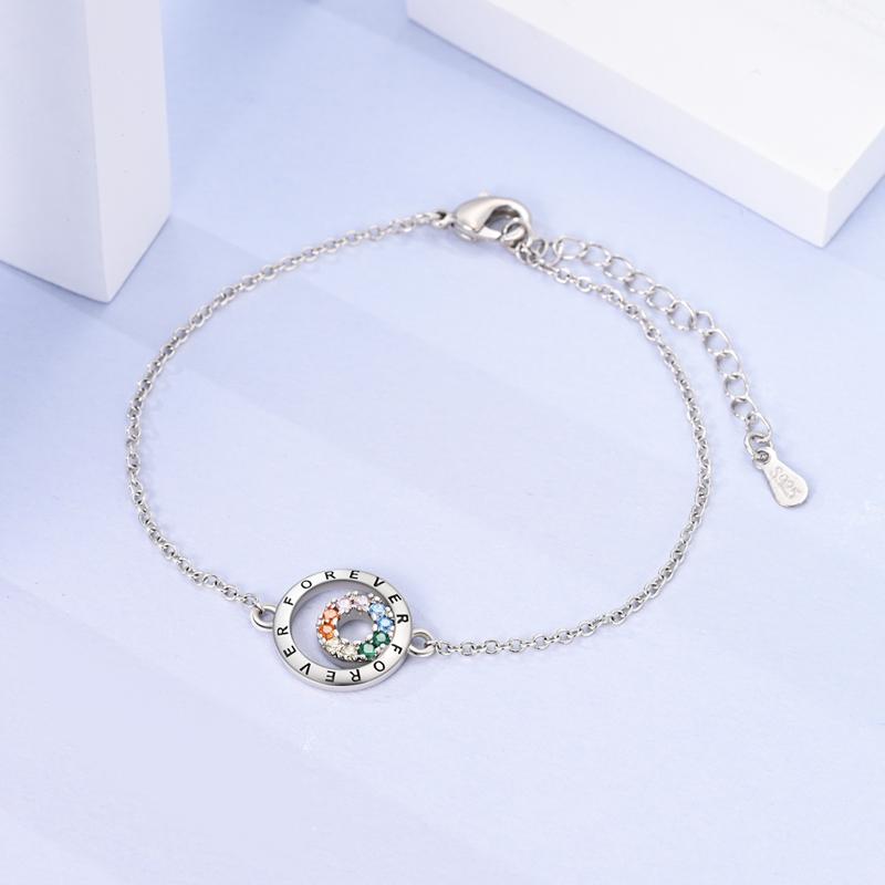 Bracelet Original Copper Charms Bracelet 17-20Cm Heart Bracelet For Women Bracelet Charms Birthday Jewelry Gifts