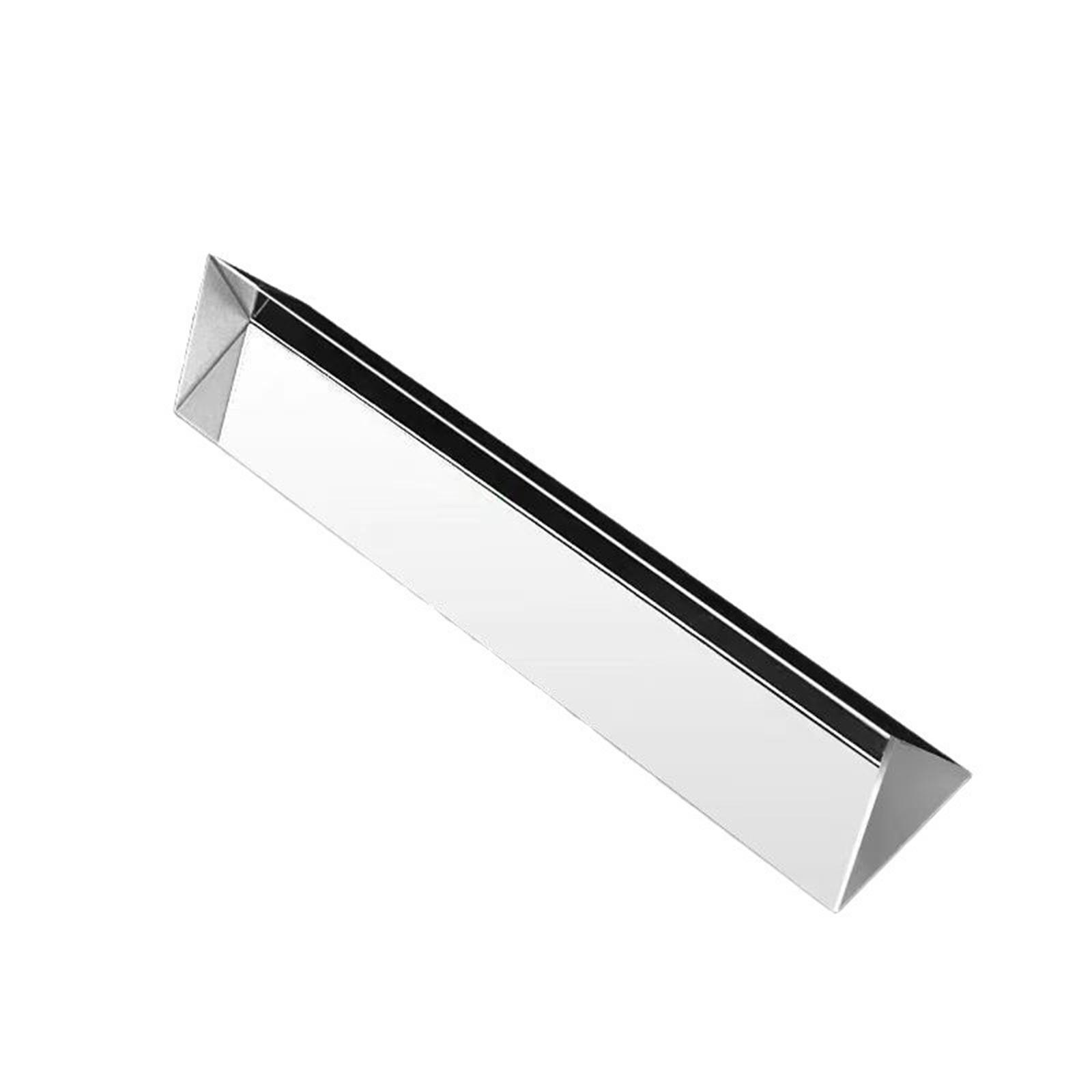 

Оптичне скло Призма Скло Трикутна призма Навчальний фізичний інструмент Для наукових експериментів та дослідження райдужного світла