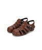 Circle Fisherman Sandals (Brown)