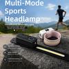 Motion Sensor Magnetic LED Headlamp Wave Sensing Rechargeable Cycling Light For Runners
