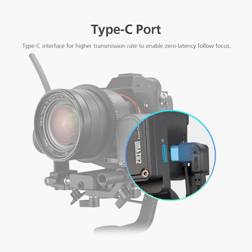 Zhiyun CMF04 Max Servo Follow Focus with Adjustable Gear Ring Motor Zoom Focus Controllerbuy