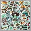 50 Exquisite Waterproof Dessert Stickers for Phone Case & Journal Decoration