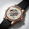 Fashion Onola Four Leaf Clover Fully Automatic Mechanical Watch Men'S And Women'S Waterproof Tape Strap