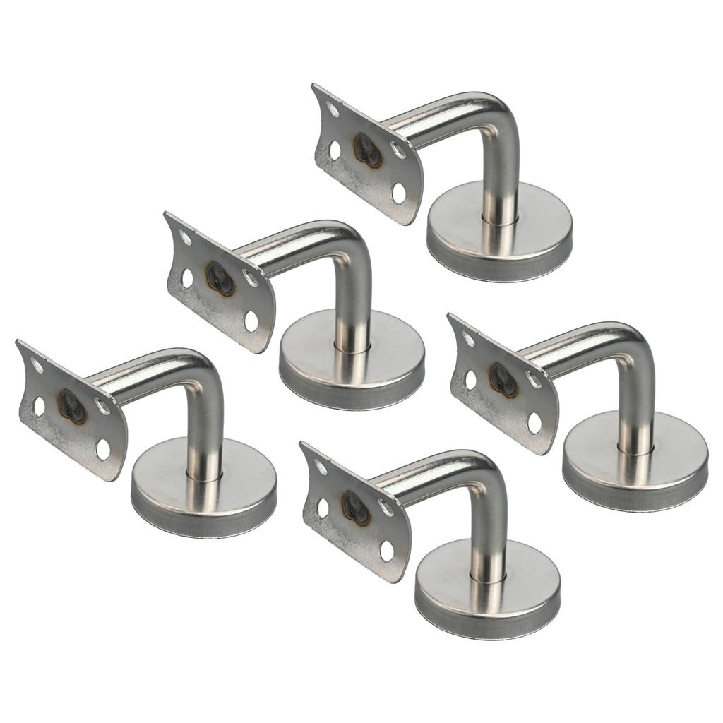 Handrail Bracket Wall Support Hand Rail Balustrade Mopstick Bracket Staircase Handrail Hardware Stainless SteeFixing Accessories