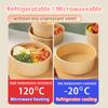 50-Pack 500Ml 750Mldisposable Salad Bowls - Kraft Paper Bowls With Transparent Lids Multiple Options