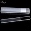 2pcs Nano Glass Nail Files Transparent Sanding Polishing Grinding Nail Buffer Durable File Nail Art Manicure Tool Mini Manicure