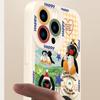 Collage Penguin for Apple 16 Mobile Phone Case for IPhone16 New Pro Cute 14 Cartoon Max Female 13
