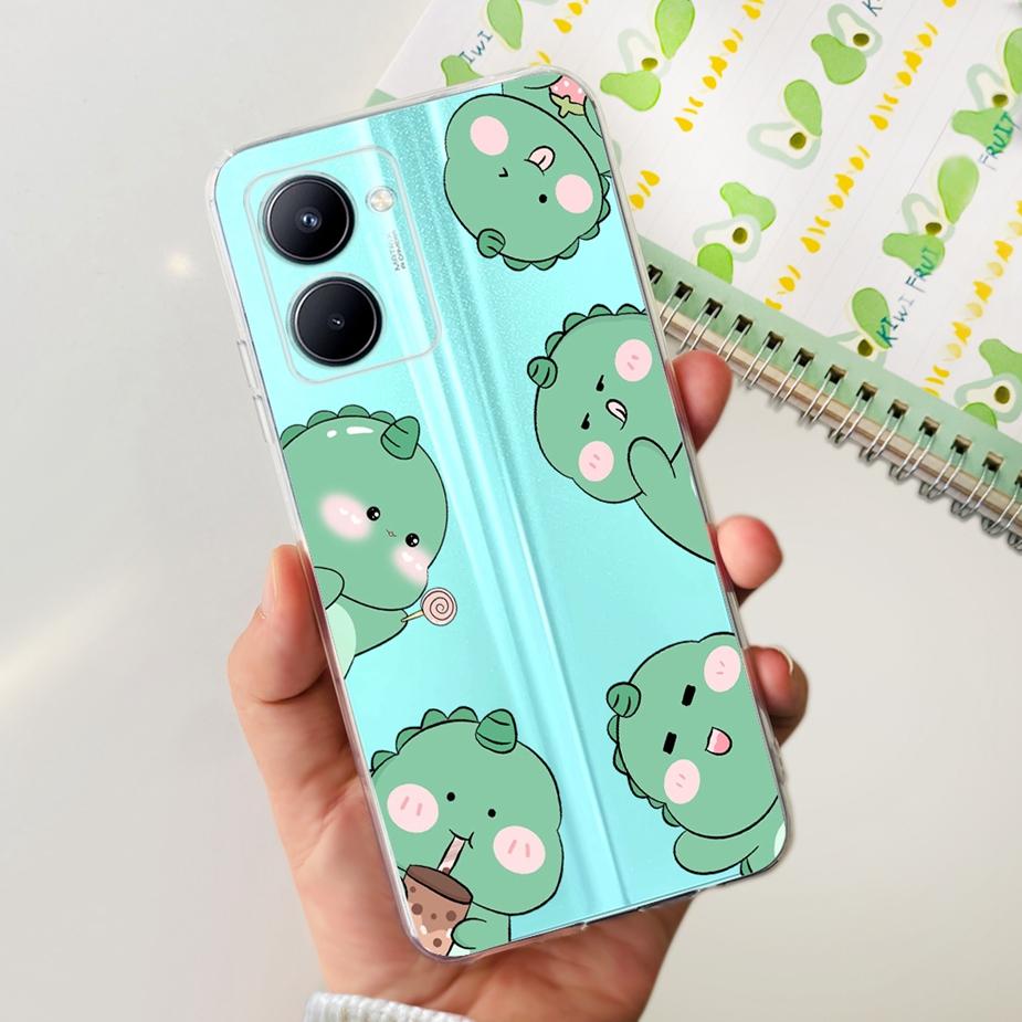 For Realme C33 2023 Case New Fashipn Painted Back Cover Soft Silicone Phone Case For Realme C33 C 33 RealmeC33 Fundas 6.5'' Bags
