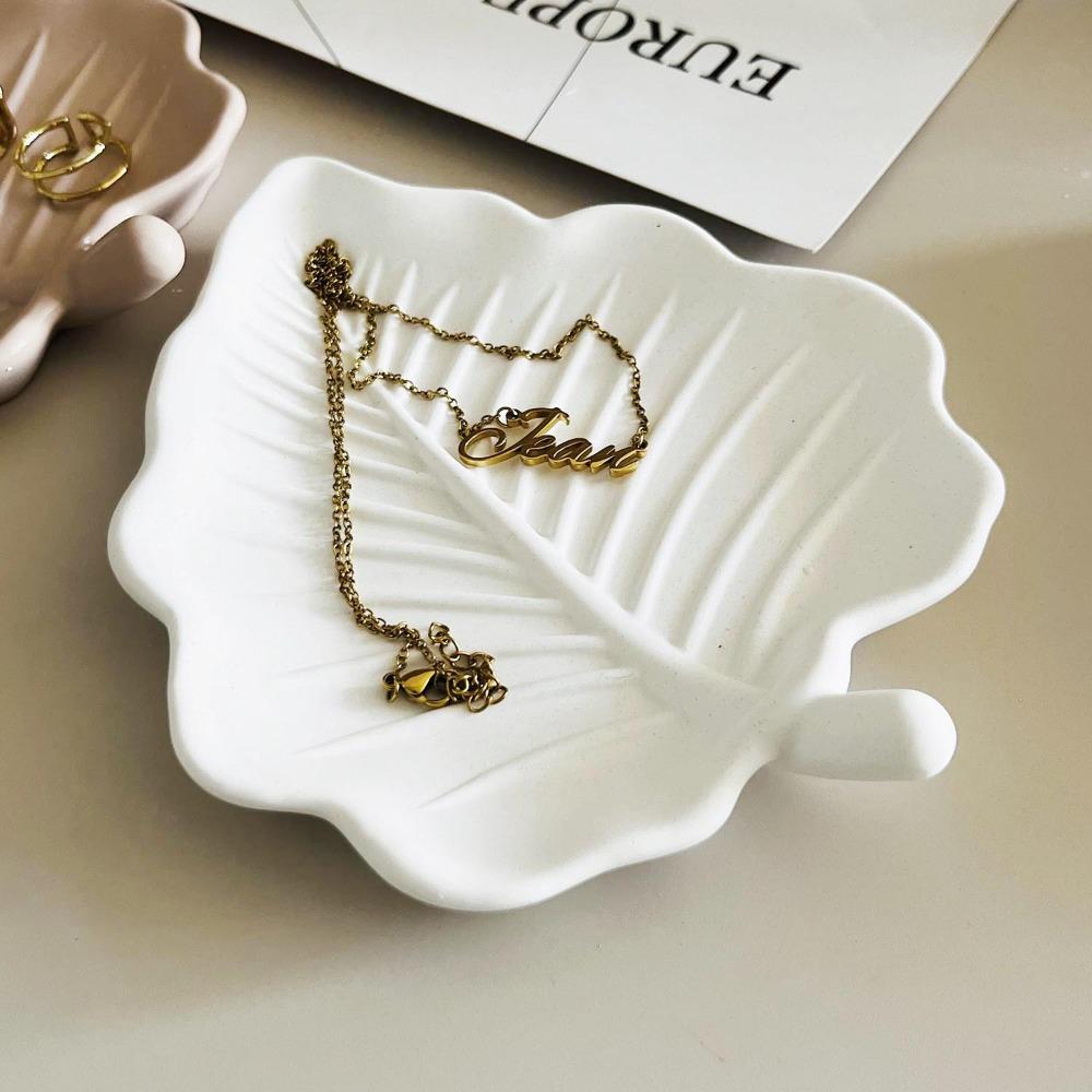 Blatt Tablett Silikonform DIY Schmuck Aufbewahrungsplatte Organizer Kerzenhalter Beton Zement Gips Epoxidharz Formen