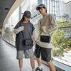 Trendy Brand Light Luxury Small Square Bag Waterproof Bag Cover Messenger Bag Casual Commuting Shoulder Bag Personalized High-end Mobile Phone Bag