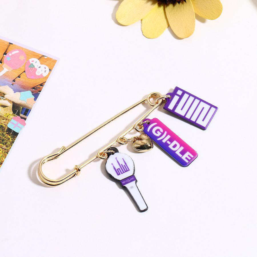 

K-Pop Зірка BTS Blackpink Лайтстік Брошка Шпилька Ювелірні вироби.