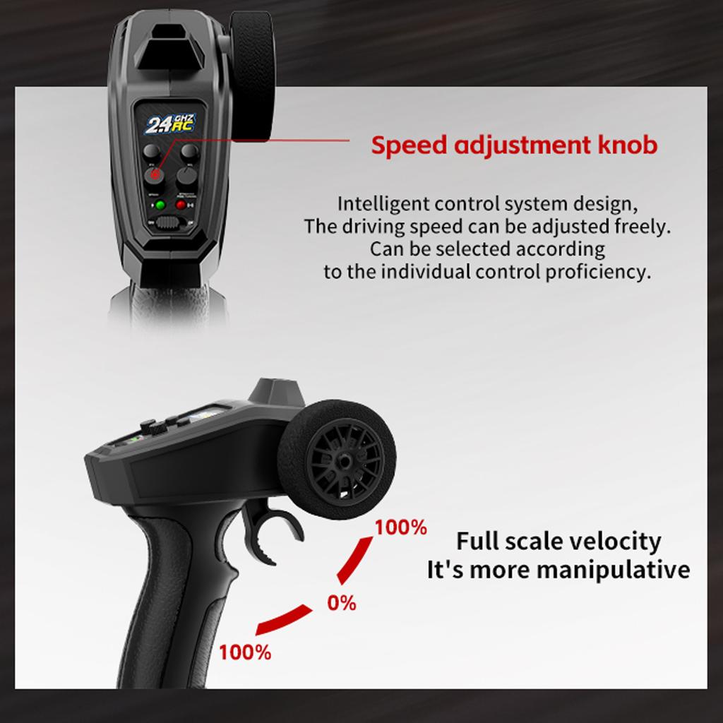 Remote Controlled Off road Car 1 16 2.4GHz Remote Control Car with Camera 720P 20km h High Speed Full Scale Climbing