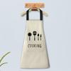 Sling Aprons Fork Wipes Kitchen Waterproof Oil Resistant Thicken Oversizeds