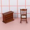 1 Set Miniature European Bedroom Furniture 1:12 Dollhouse Kitchen Scene Cooking Table Sink Cabinet Model Toy Dolls Accessories