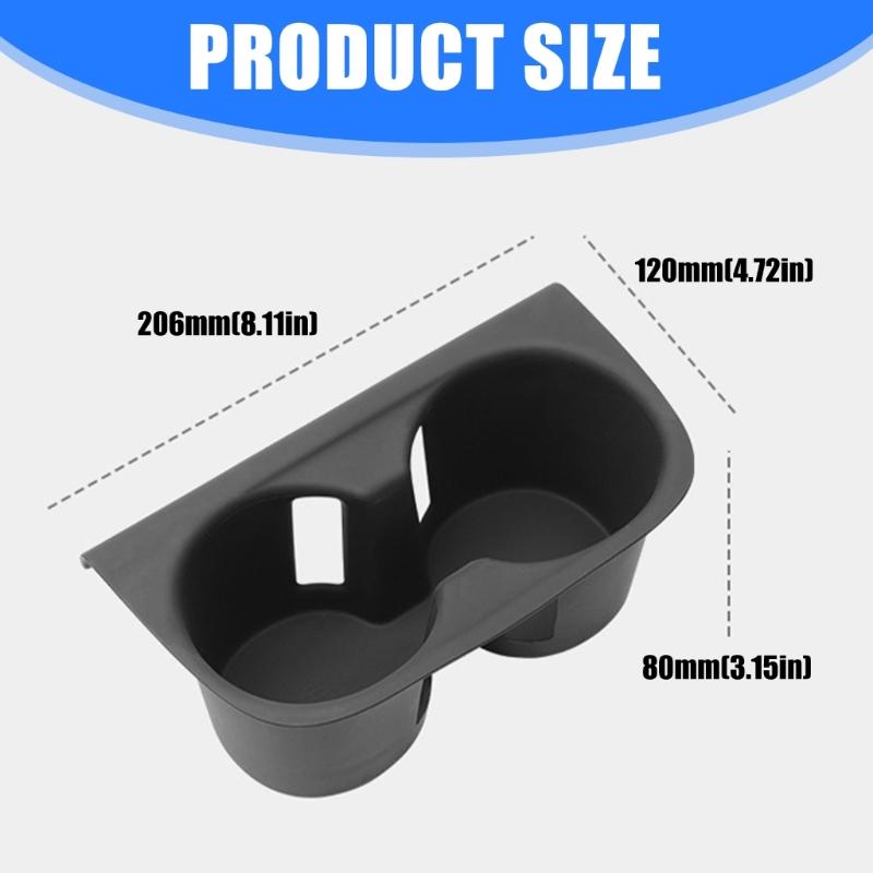 Waschbare Silikon-Becherhalter-Organizer für ausgewählte SUV-Modelle, Innenraum-Organisation, Getränkehalter-Schutz