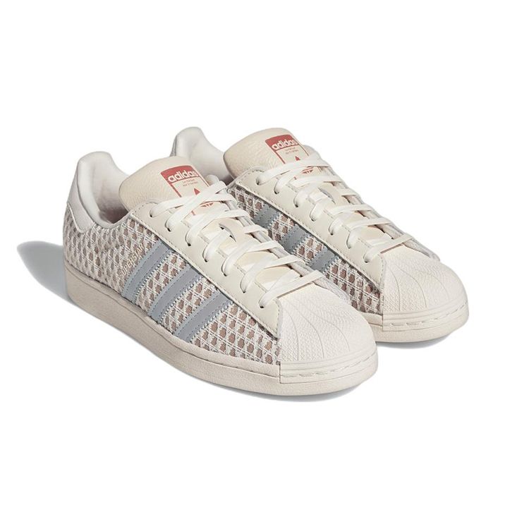 Ivy Park X Adidas Superstar J IVYTOPIA Kids Sneakers Cream Off-White Magic-Earth HQ8801
