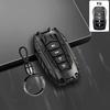 New Armor Style For Toyota Chr Hilux Fortuner Land Cruiser 200 Camry Corolla Crown Rav4 Highland Remote Car Key Case Cover Fob