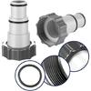 1.25" To 1.5" Hose Adapter Replacement Hose Adapter with Collar Replacement Hose Adapter Pool Fittings  Connections
