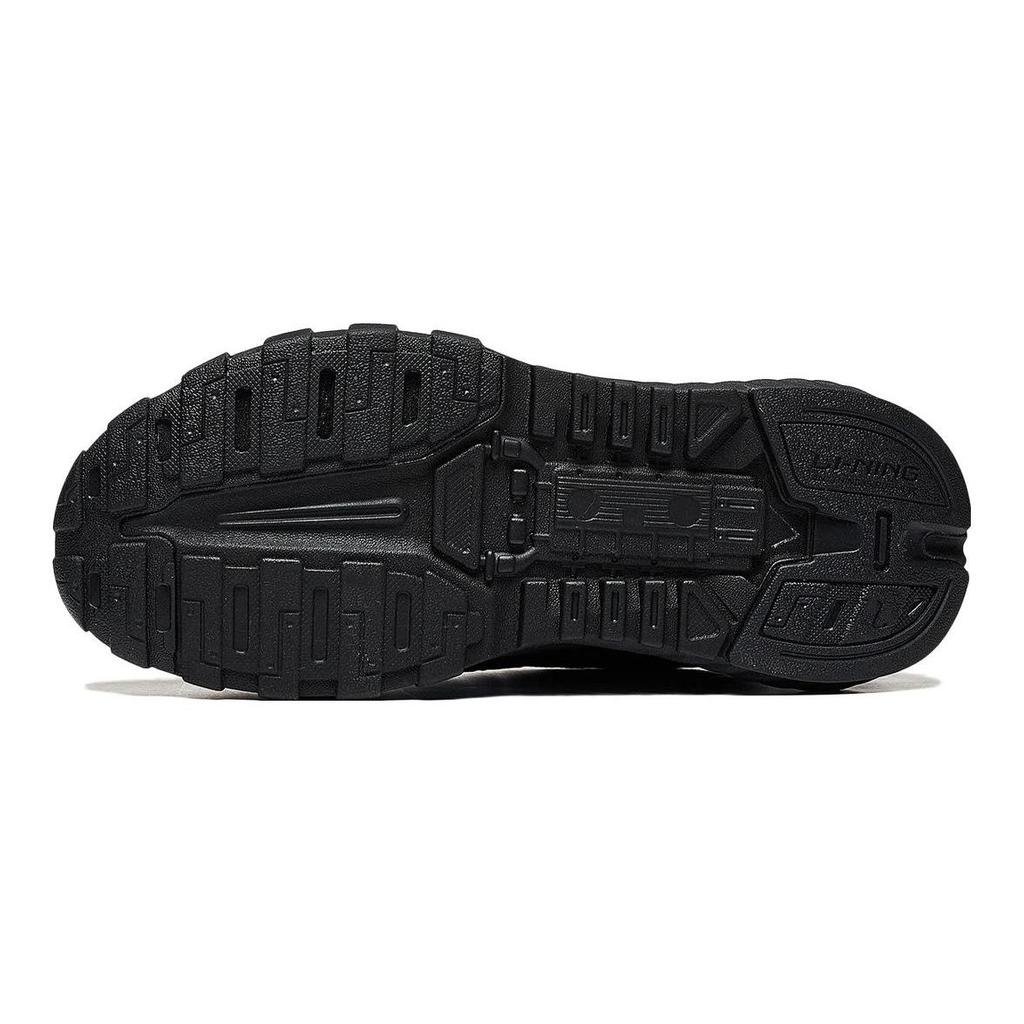 Li Ning Kids Flash Shadow V6 Comfortable Shock Absorbing Durable Casual Shoes Kids Shoes Black YKCT134-3