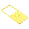 For Samsung Galaxy Z Flip7 5G Silicone Case with Strap Ring Kickstand Phone Cover