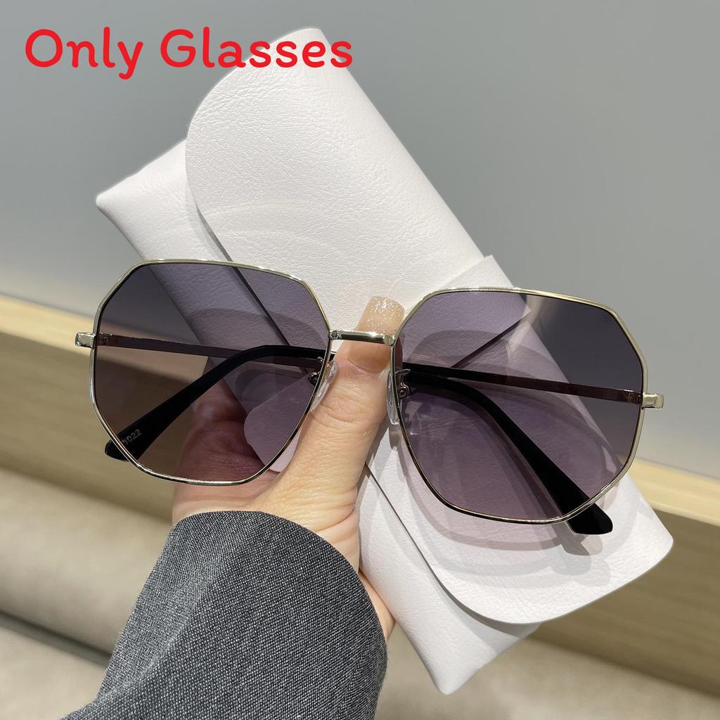 Square Frame Uv Protection Sunglasses For Men And Women With Trendy Style