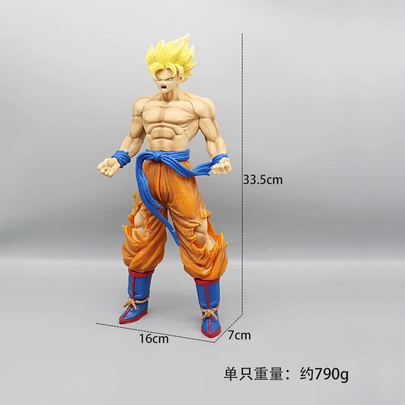 Dragon Ball Z Goku Ultra Instinct Figur Ultra Instinto Goku Action-figuren 33CM PVC Statue Sammlung Modell Spielzeug Geschenke 33CM