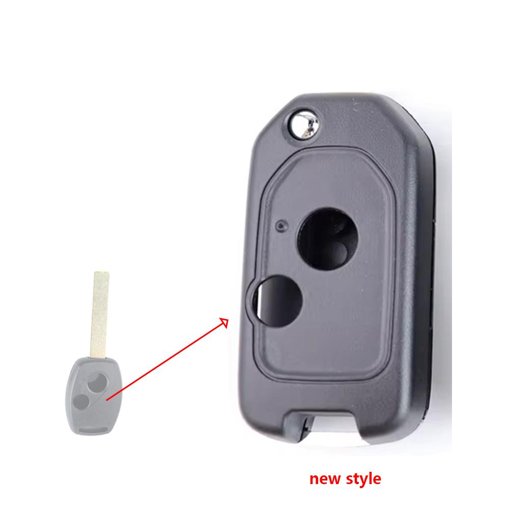 2 3 4 Bottons/Modifying Car Key Fob Case Shell Housing For Honda Accord Crv Pilot Civic Fit Insight Ridgeline Hrv Jazz 2008