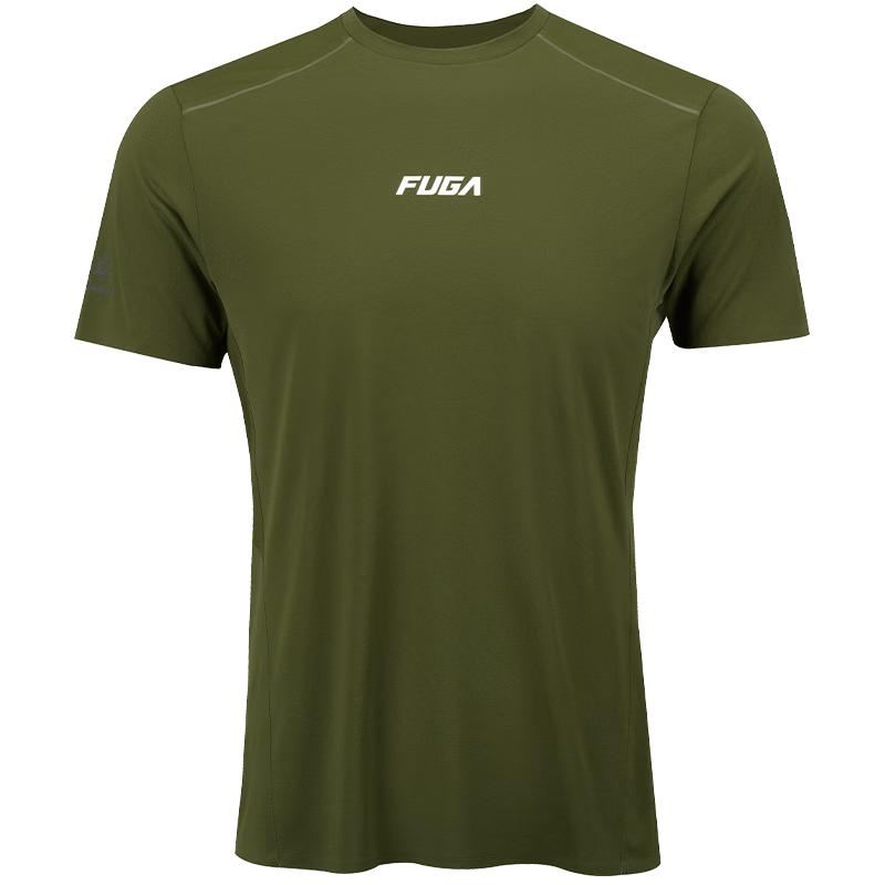 KAILAS FUGAFUGA Men s Trail Running Short Sleeve T-shirt L оливковое зеленый