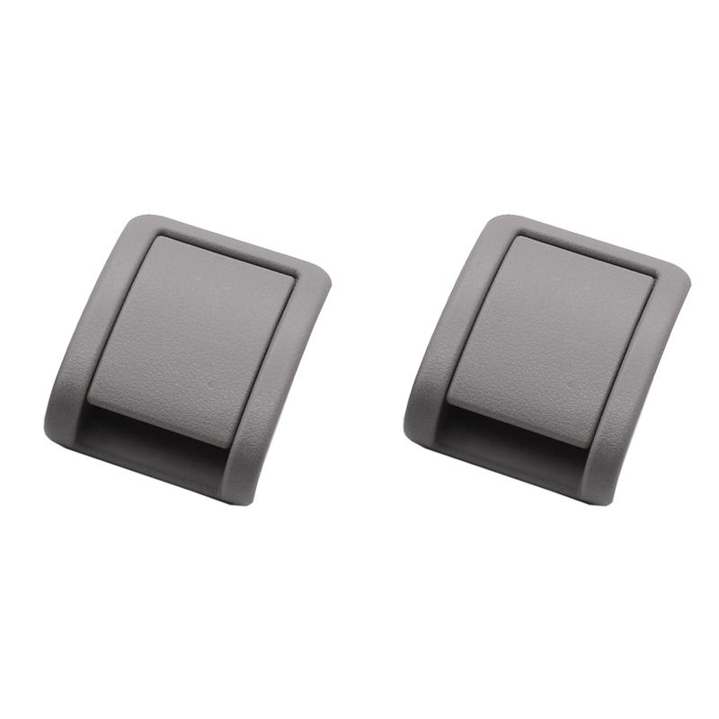 2X Rear Seat Buckle Hand Adjustment Switch Cover Rear Seat Handle For Lifan X60 Accessories Grey