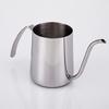 Kitchenware Coffee Drip Pot, Narrow Mouth Teapot, Stainless Steel Drip Pot, Narrow Mouth Tea Kettle, 304 Stainless Steel (350cc, Silver)