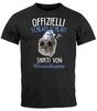 Unisex T-shirt Official Schlafi Shirt Desired Name Saying Hamster Meme-
