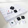 3/4/5Cm 70Pcs Gem Display Box Gemstone Bead Charms Transparent Storage Case For Diamond Holder Container Collection