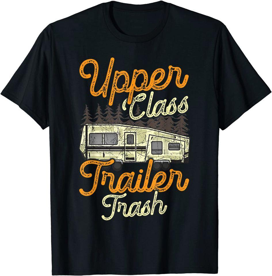 

Retro Vintage Upper Class Trailer Trash Funny T-Shirt Classic T-shirt 2XL