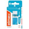 Interdental Brushes - ELMEX - Size 3 - 1.1mm - Pack of 8 - Flexible Spiral Bristles