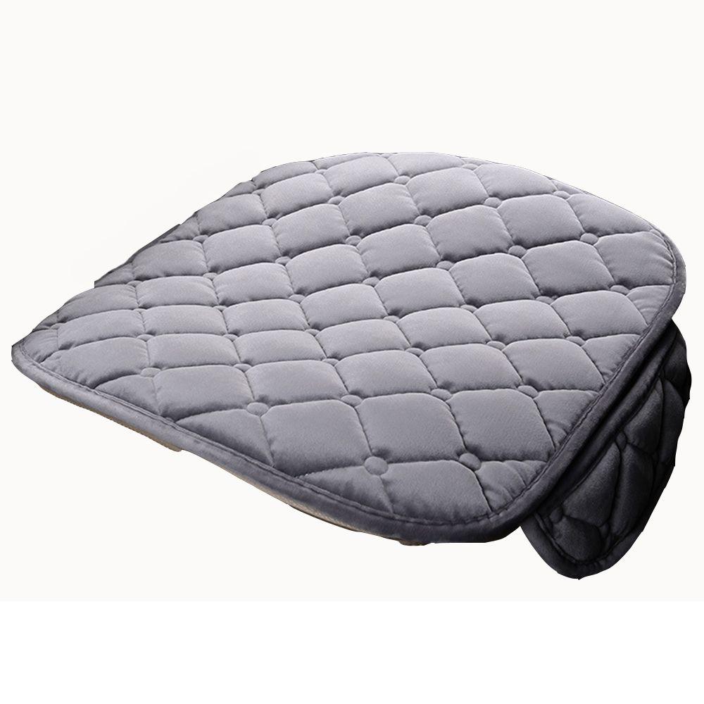 Cushion Breathable Pad For Car Winter Wool Plush Anti-slip Auto Protector Car Seat Cover Cushion