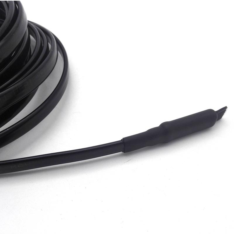 1~10m Self Regulating Heating Cable Water Pipe Anti-Freeze Protection with EU Plug Pre-assembled Heating Wire